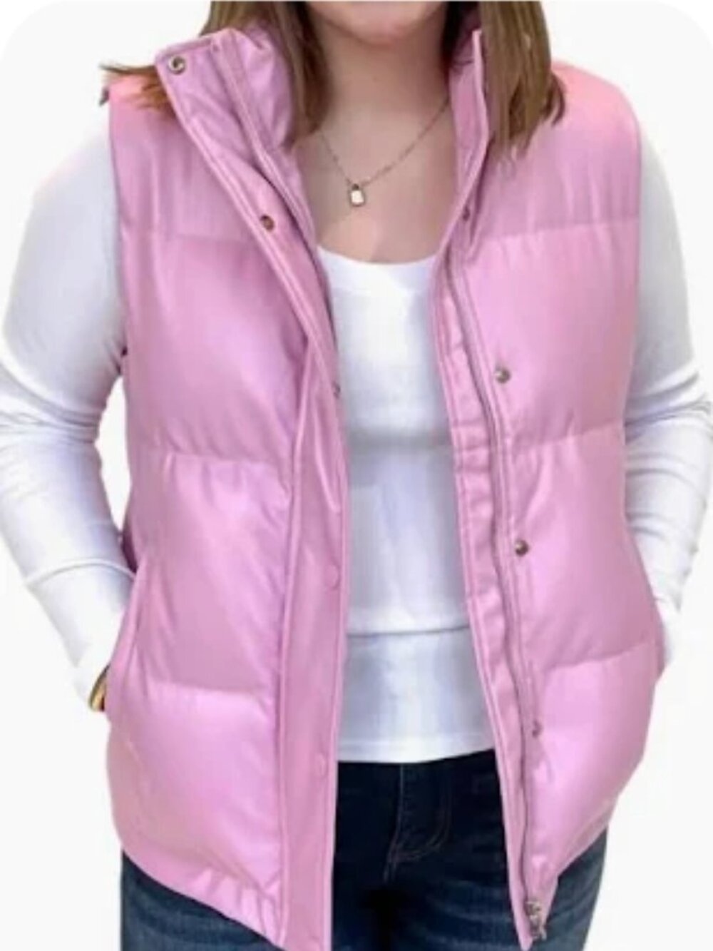 Buddy Love Puffy Vest Size L